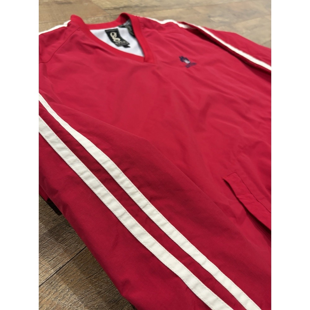 Vintage 90s Arizona Wildcats Pullover Nylon Windbreaker Satin Lined Red XXL - Picture 6 of 10
